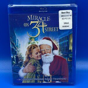 Miracle on 34th Street Blue-Ray DVD new sealed Classic Christmas Festive